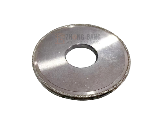 electroplated cbn wheel for compressor blade groove slotting