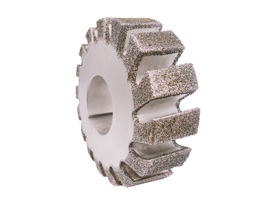 diamond chamfer wheel for pipe coupling