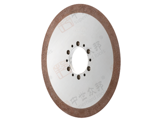 Single bevel grinding wheel for tooth
